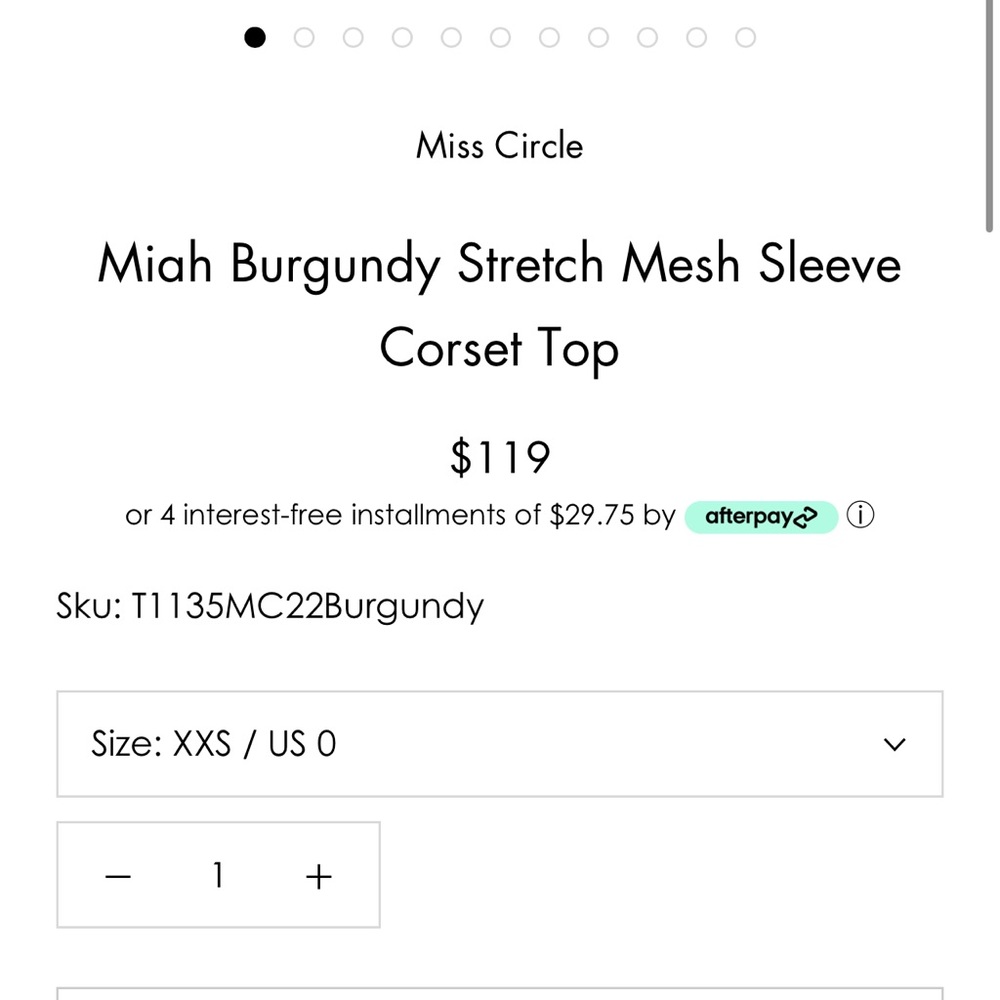 Women top from miss circle!